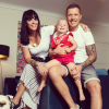 Jean-Edouard Lipa avec sa femme Deborah et leur fille Victoire - Instagram, 3 septembre 2020