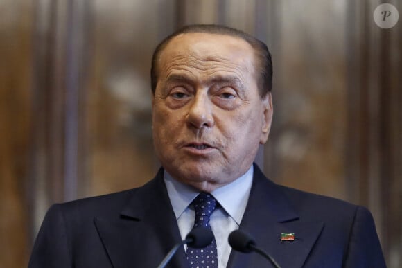 Silvio Berlusconi - Consultation pour la création d'un nouveau gouvernement en Italie le 30 août 2019. © Samantha Zucchi / Panoramic / Bestimage