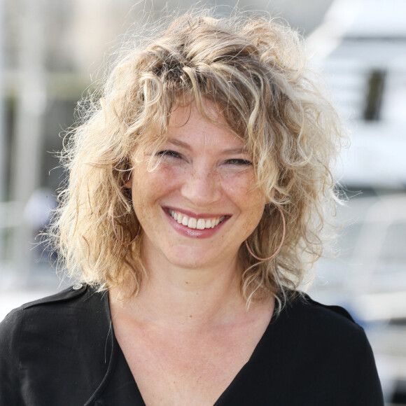 Cécile Bois - Photocall du téléfilm "Meurtre à Sarlat" lors de la 19e édition du Festival de la Fiction TV de la Rochelle, France, le 16 septembre 2017. © Patrick Bernard/Bestimage