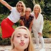 Alexandra Lamy, sa maman, sa soeur Audrey Lamy et sa fille Chloé Jouannet, sur Instagram pour la fête des Mères, le 7 juin 2020.
