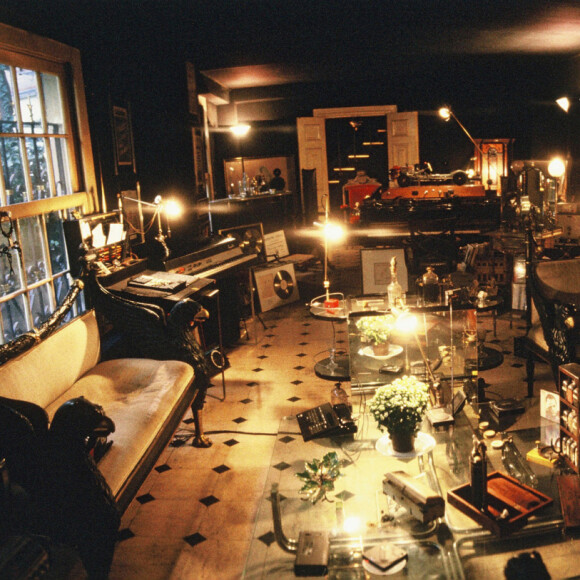 La maison de Serge Gainsbourg au 5 bis de la rue de Verneuil à Paris, France.