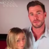 Chris Hemsworth perturbé par son fils Tristan pendant une interview