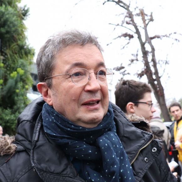 Frédéric Bouraly - Arrivées des people à l'enregistrement de l'émission "Vivement dimanche " à Paris le 19 février 2020. - Arrivées des people à l'enregistrement de l'émission "Vivement dimanche " à Paris le 19 février 2020.