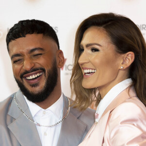 Vitaa et Slimane - Photocall de la 35e cérémonie des Victoires de la musique à la Seine musicale de Boulogne-Billancourt (hiver 2020). © Cyril Moreau/Bestimage