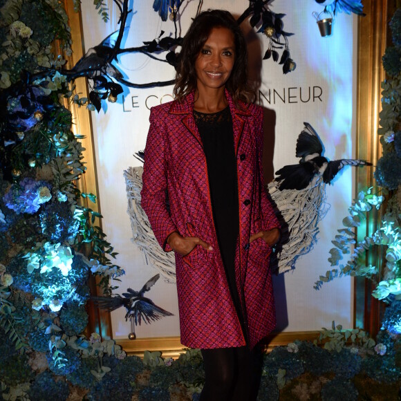 Karine Le Marchand lors de l'inauguration du restaurant de l'hôtel Le Collectionneur à Paris, France, le 13 septembre 2018. © Rachid Bellak/Bestimage