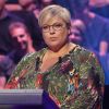 Laurence Boccolini - Enregistrement à l'occasion des 15 ans de l'émission "Qui veut gagner des millions ?" sur TF1 au studio Carrère A de La Plaine Saint-Denis en aout 2015.