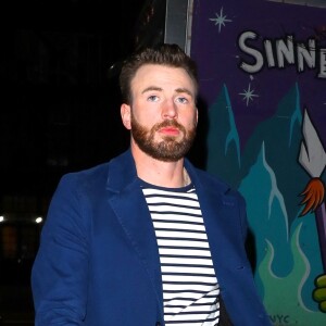 Chris Evans arrive à son hôtel à New York, le 4 novembre 2019