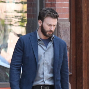 Exclusif - Chris Evans - Tournage du film "Defending Jacob" à Boston le 8 mai 2019.