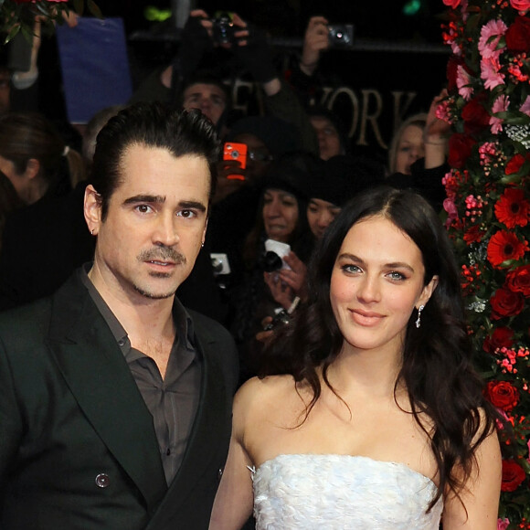 Colin Farrell et Jessica Brown Findlay.