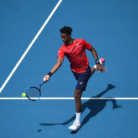Gaël Monfils lors de l'Open d'Australie 2020 à Melbourne. Le 25 janvier 2020.
