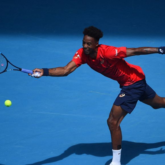 Gaël Monfils lors de l'Open d'Australie 2020 à Melbourne. Le 25 janvier 2020.