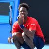Gaël Monfils lors de l'Open d'Australie à Melbourne.