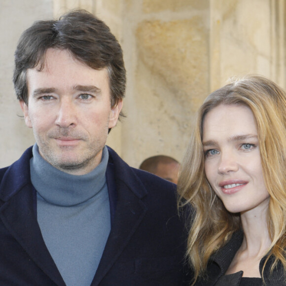 Antoine Arnault et sa compagne Natalia Vodianova - Arrivées au défilé de mode Haute-Couture printemps-été 2020 "Dior" à Paris. Le 20 janvier 2020 © Veeren Ramsamy-Christophe Clovis / Bestimage 