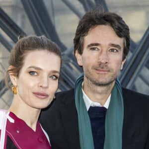 Natalia Vodianova et son compagnon Antoine Arnault - Photocall du défilé Louis Vuitton collection prêt-à-porter Automne-Hiver lors de la fashion week à Paris, le 5 mars 2019. © Olivier Borde/Bestimage 