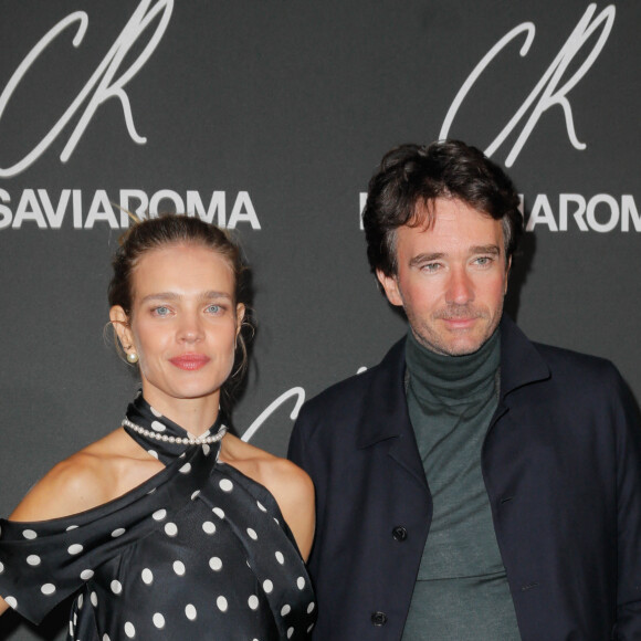 Antoine Arnault et sa compagne Natalia Vodianova - Lancement du 13ème CR Fashion Book de Carine Roitfeld en collaboration avec LuisaViaRoma à la Monnaie de Paris, le 1er octobre 2018. © Veeren/CVS/Bestimage 