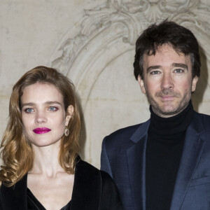 Natalia Vodianova et son compagnon Antoine Arnault - Photocall du défilé de mode "Christian Dior", collection Haute-Couture printemps-été 2018, à Paris. Le 22 janvier 2018 © Olivier Borde / Bestimage 