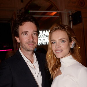 Antoine Arnault et sa compagne Natalia Vodianova - La maison Messika fête les 10 ans de sa collection "iconique Move" et le lancement d'une collection capsule avec sa nouvelle égérie G.Hadid à l'hôtel Salomon de Rothschild le 27 septembre 2017. © Rachid Bellak / Bestimage 