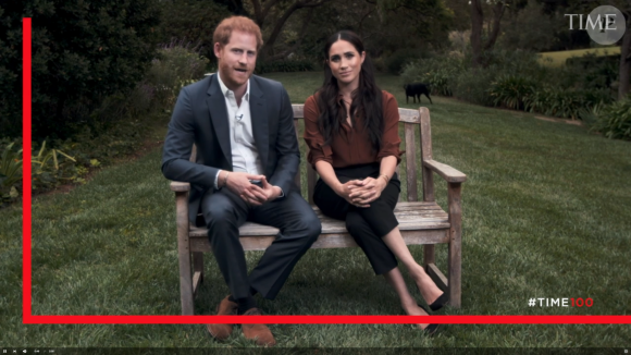 Le prince Harry et Meghan Markle appellent les Américains à voter lors des prochaines élections présidentielles du 3 novembre 2020 aux Etats-Unis. Le 22 septembre 2020 pour "Time Magazine".
