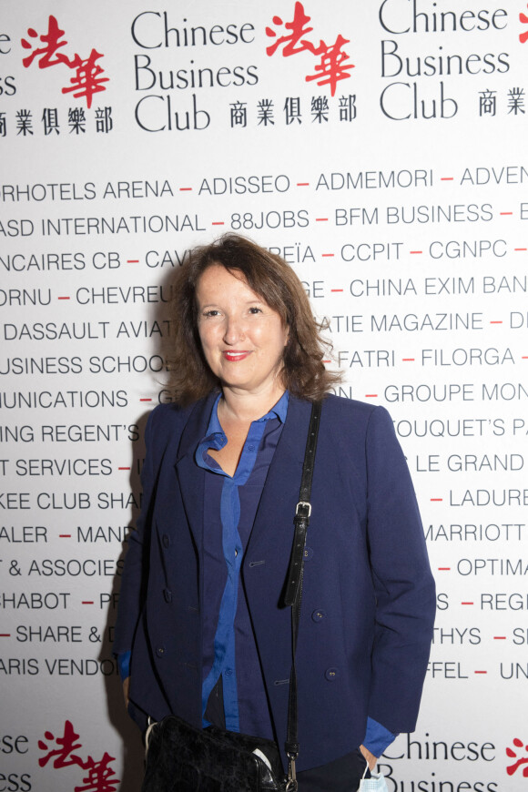 Anne Roumanoff assiste au déjeuner du Chinese Business Club au Westin Paris, en l'honneur d'Alexandre Arnault (CEO de Rimowa groupe LVMH). Paris, le 22 septembre 2020. © Jack Tribeca / Bestimage