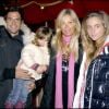 Filip Nikolic, sa fille Sasha, sa compagne Valérie et Tanelle - Soirée caritative au cirque Arlette Gruss au profit de l'association "Rêves".