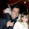Filip Nikolic et sa fille Sasha- Soirée caritative au cirque Arlette Gruss au profite de l'association "rêves".