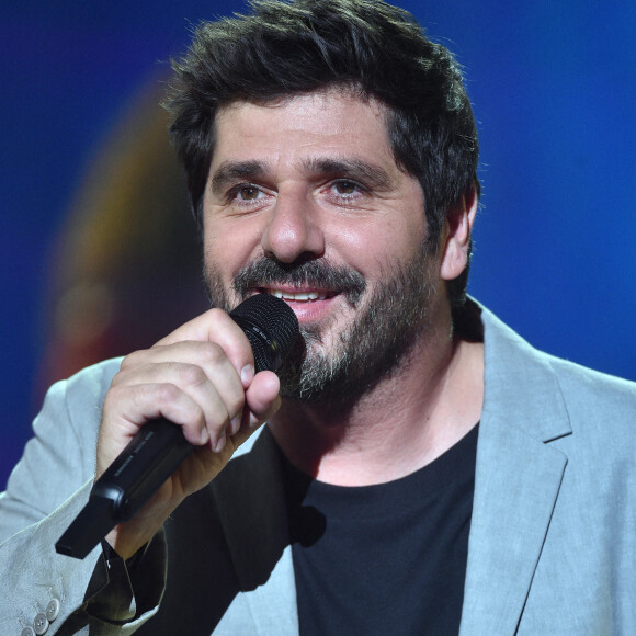 Exclusif - Patrick Fiori - Enregistrement de l'émission "300 Choeurs chantent Dassin" à Paris, qui sera diffusée le 25 septembre sur France 3. © Tiziano Da Silva / Bestimage