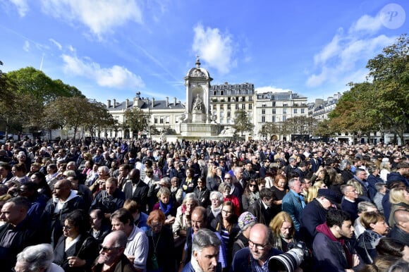 Sorties des obsèques de l'ancien président de la République Jacques Chirac en l'église Saint-Sulpice à Paris. Le 30 septembre 2019 © JB Autissier / Panoramic / Bestimage