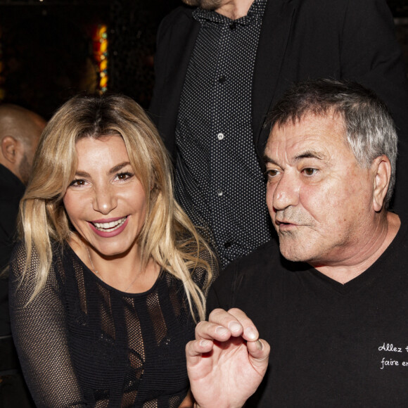 Exclusif - Lola Marois-Bigard et son mari Jean-Marie Bigard - Soirée au Don Camilo pour le lancement du clip "Radio Aktébo" de l'association Aktebo au profit des enfants malades à Paris le 17 septembre 2019. © Jack Tribeca/Bestimage