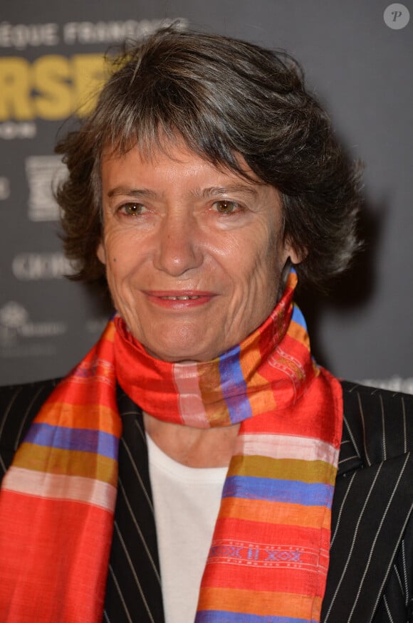 Véronique Cayla - Photocall à l'occasion de la visite privée de l'exposition "Scorsese" à la cinémathèque française à Paris, le 13 octobre 2015. 