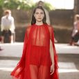 Défilé Valentino collection prêt-à-porter printemps-été 2021 lors de la Fashion Week de Milan, le 27 septembre 2020.