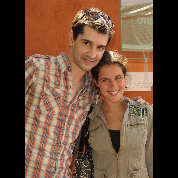 Mathieu Johann et Clémence Castel en juin 2009 à Paris