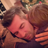 Mathieu Johann et ses enfants, sur Instagram le 25 décembre 2019.