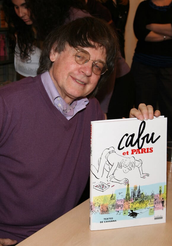 Archives- Jean Cabut dit "Cabu", décécé dans l'attentat de Charlie Hebdo, le 7 janvier 2015.