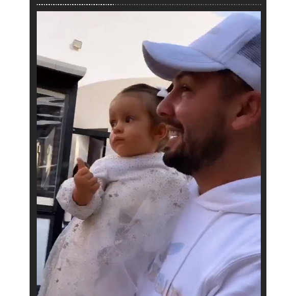 Carla Moreau et Kevin Guedj fêtent le premier anniversaire de leur fille Ruby et ont imaginé Ruby Land - 1er octobre 2020, Instagram