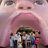 Carla Moreau et Kevin Guedj fêtent le premier anniversaire de leur fille Ruby et ont imaginé Ruby Land - 1er octobre 2020, Instagram