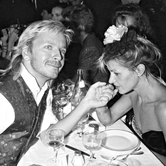Archives- Renaud et son épouse Dominque aux Victoires de la musique.