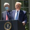 Donald Trump prend de la chloroquine pour se prémunir du coronavirus - Donald Trump lors d'un briefing sur le Coronavirus (COVID-19) à la Maison Blanche à Washington. Le 15 mai 2020 