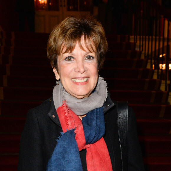 Catherine Laborde - Générale de la pièce "A droite, à gauche" au Théâtre des Variétés à Paris le 12 octobre 2016. © Coadic Guirec/Bestimage