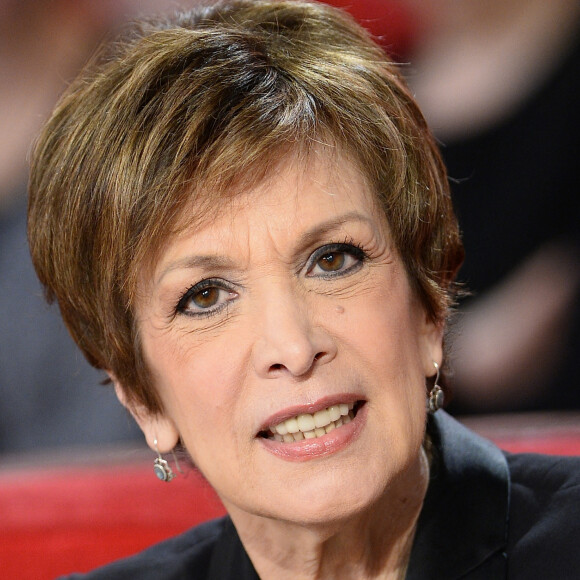 Catherine Laborde - Enregistrement de l'émission "Vivement Dimanche" à Paris le 10 février 2016 et qui sera diffusée le 14 février 2016. © Coadic Guirec/Bestimage