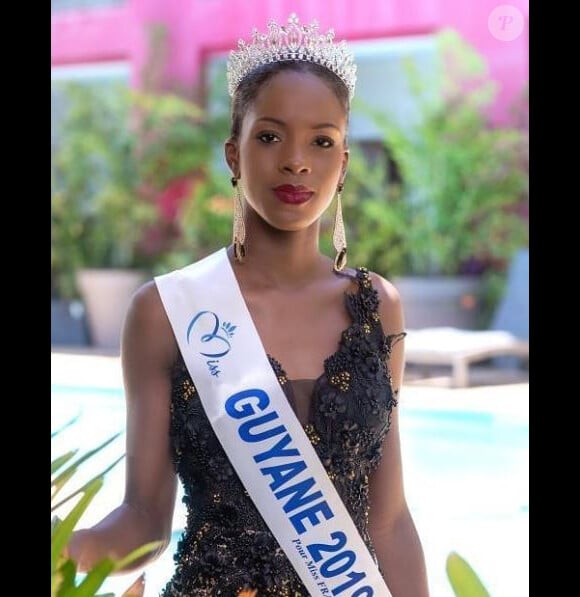 Dariana Abé, Miss Guyane 2019, se présentera à l'élection de Miss France 2020, le 14 décembre 2019.