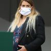 Marion Bartoli, enceinte, lors du premier tour des internationaux de tennis de Roland Garros à Paris le 28 septembre 2020. © Dominique Jacovides / Bestimage