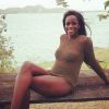 Hadja, ancienne candidate de l'équipe de l'Est désormais chez les Rouges dans "Koh-Lanta, Les 4 Terres" sur TF1.