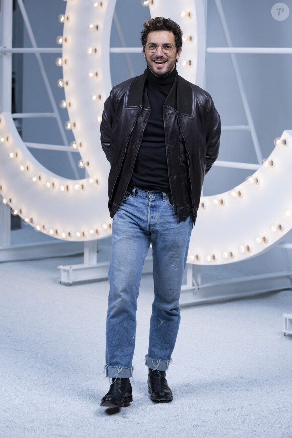 Jérémie Bélingard - Photocall du défilé de mode prêt-à-porter printemps-été 2021 "Chanel" au Grand Palais à Paris. Le 6 octobre 2020. © Olivier Borde / Bestimage