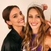 Marine Lorphelin et sa soeur Lou-Anne, sacrée Miss Bourgogne 2020.