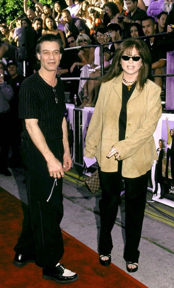 Eddie Van Halen et sa femme Valery Bertinelli - 1ère du film "America's Sweethearts à Los Angeles.