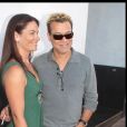 Eddie Van Halen et sa femme Janie Liszewski au restaurant Beso à Hollywood. 