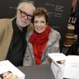 Catherine Laborde et son mari Thomas Stern - Salon du livre de Paris le 16 mars 2019. © Cédric Perrin/Bestimage