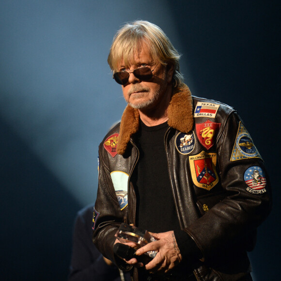 Le chanteur Renaud (Renaud Séchan) (Prix spécial de la Sacem) - Grand Prix Sacem 2018 à la salle Pleyel à Paris présenté par V. Dedienne, le 10 décembre 2018. © Veeren/Bestimage