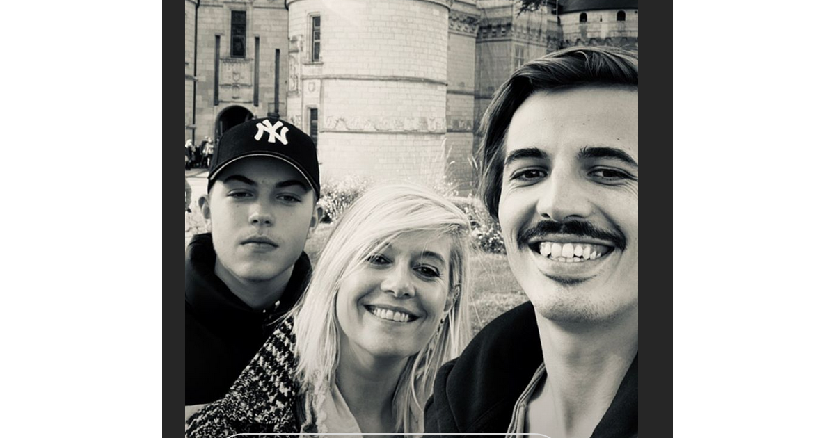 Flavie Flament Passe Le Week end Avec Ses Fils Antoine Et Enzo 