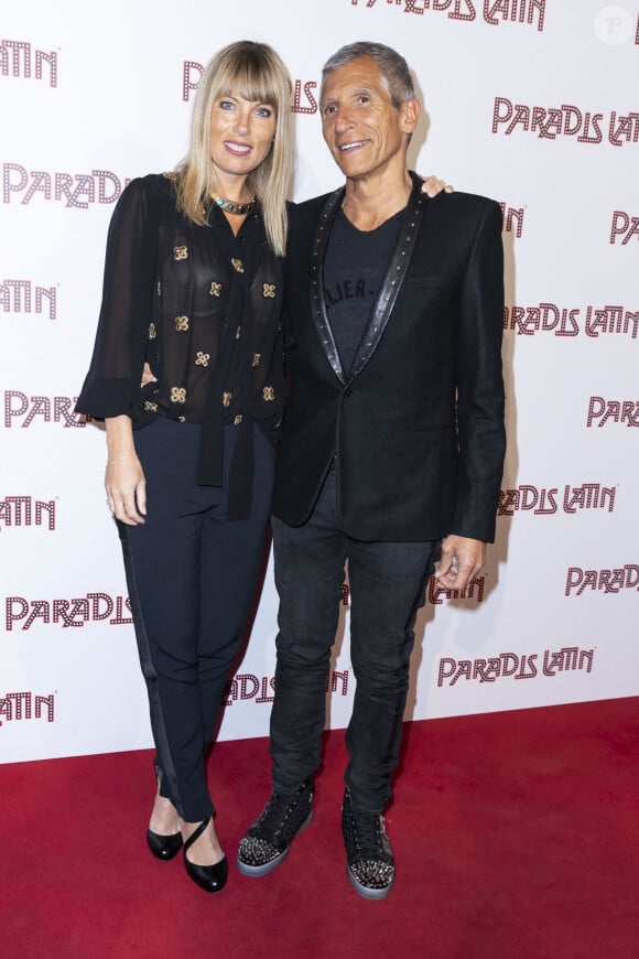 Nagui et sa femme Mélanie Page - Photocall de la générale "L'Oiseau Paradis" au Paradis Latin à Paris le 6 juin 2019. © Olivier Borde/Bestimage